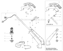 Page A Diagram and Parts List for SG14  Weed Eater Trimmer